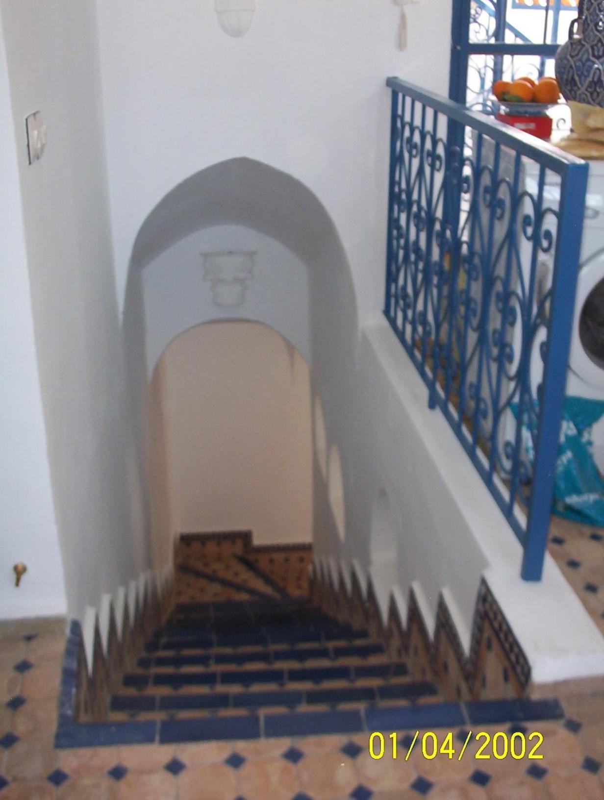 Maison Traditionnelle Dans La Casbah De Tanger Exterior photo